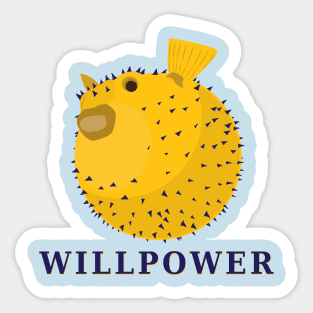 King of Willpower Sticker